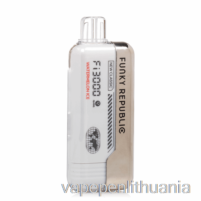 Funky Republic Fi3000 Vienkartinis Arbūzų Ledo Vape Skystis